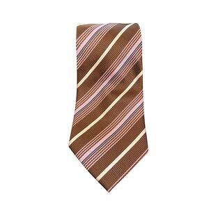 Vintage Borelli Necktie Striped Dark Academia Preppy Professional Dandy Retro